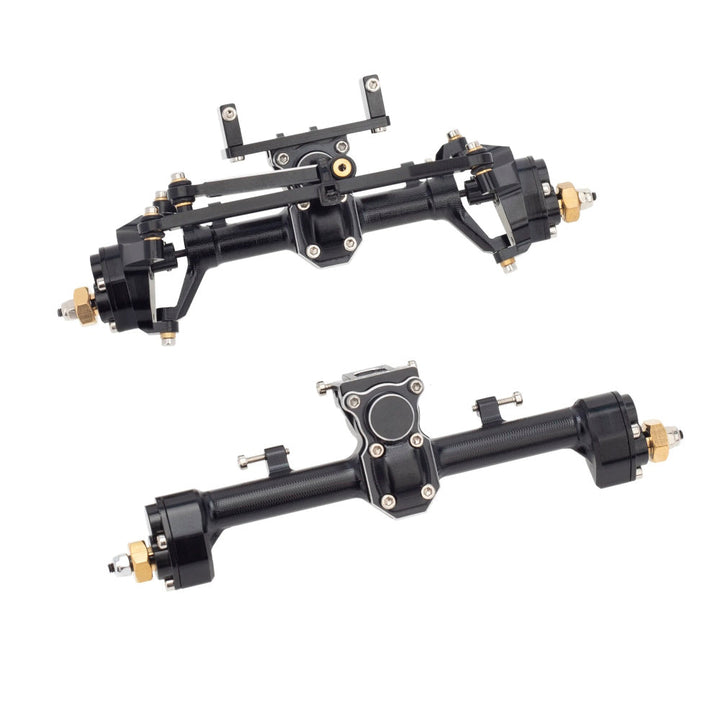 Powerhobby Front and Rear Portal Axles Housing Axial SCX24 C10 Jeep Bronco
