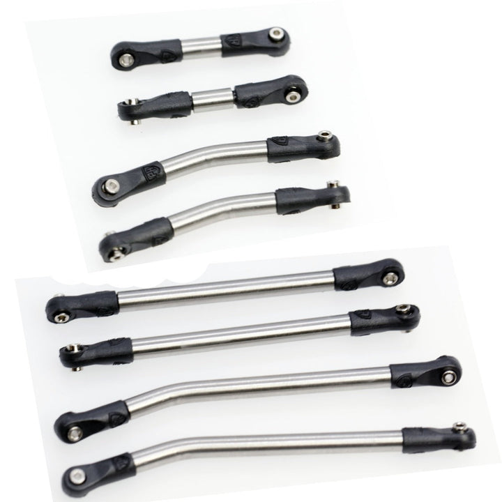 Powerhobby 8PC Stainless Steel High Clearance Links Set FOR Traxxas TRX-4M