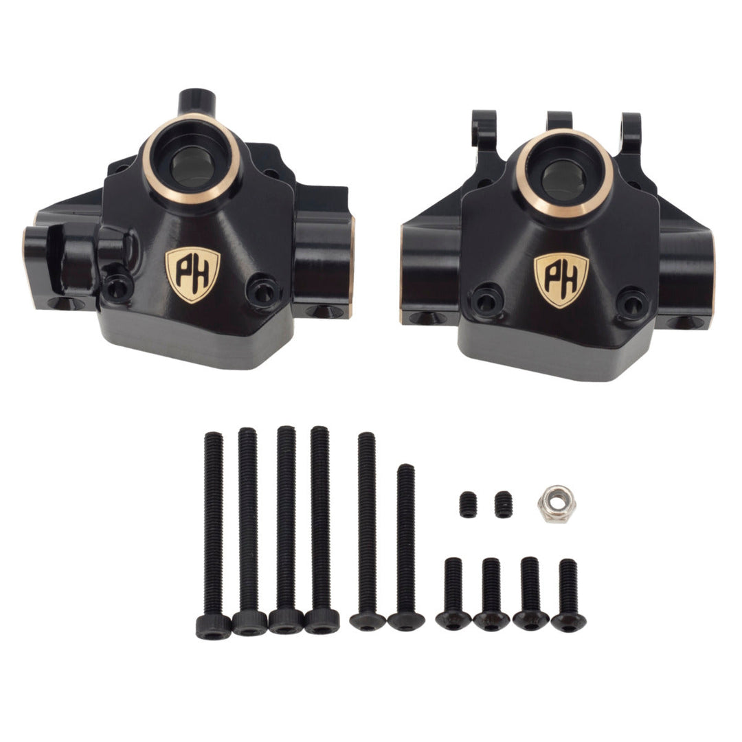Powerhobby Brass Center 3rd Member Housing Cover Axial SCX10 Pro Axle