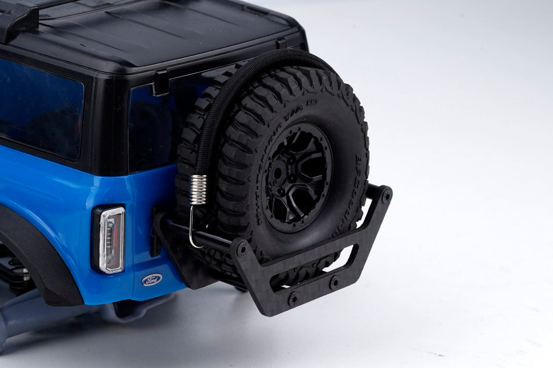 Powerhobby Carbon Fiber Rear Tire Carrier FOR Traxxas TRX-4M