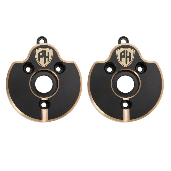 Powerhobby Brass Rear Axle Portal Covers Axial SCX10 II