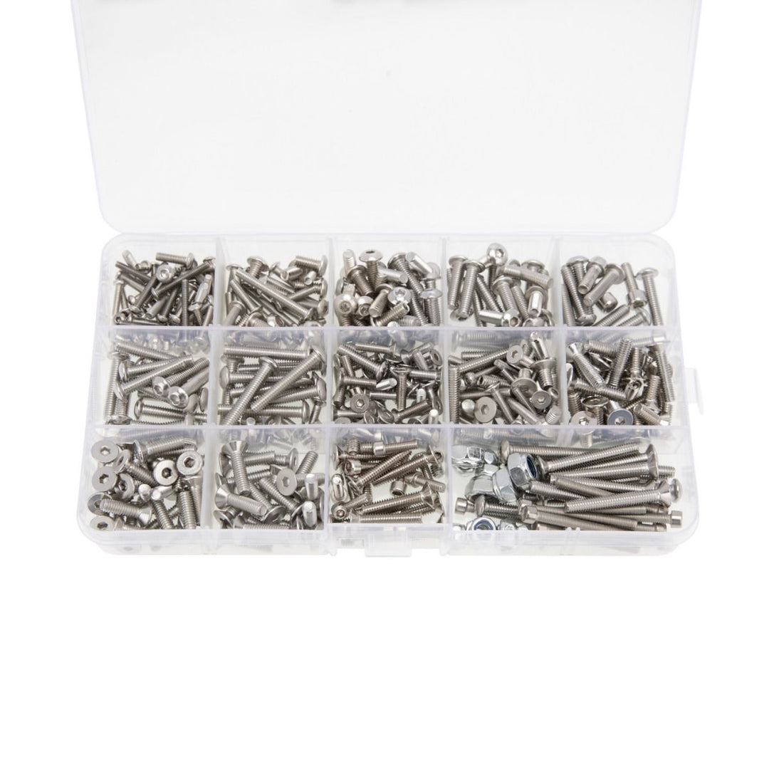 Powerhobby Stainless Steel Screws Kit Set Box Axial SCX10III 430pcs