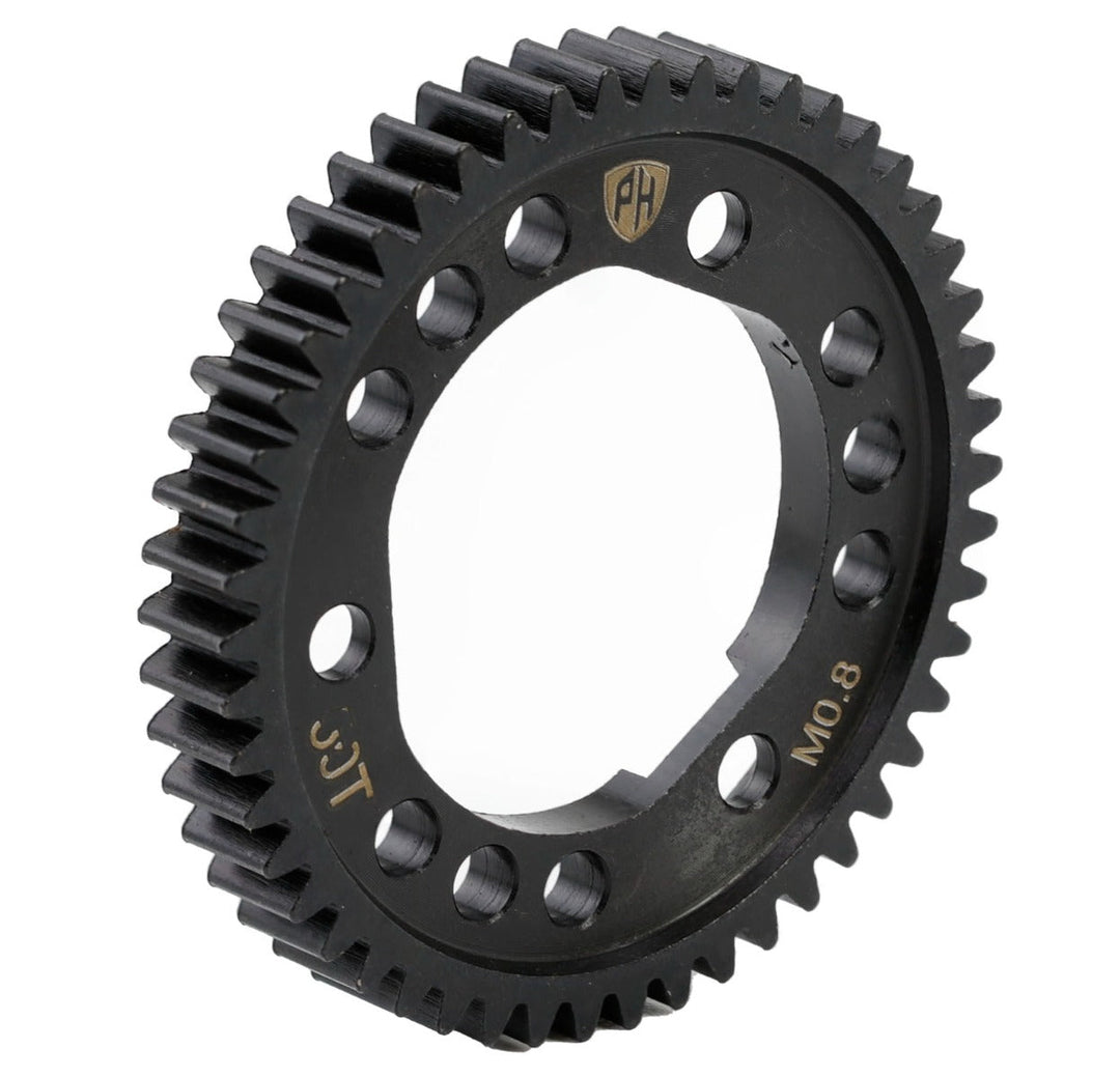 Powerhobby Hardened Steel Spur Gear for Center Diff 52T 0.8 32P FOR Traxxas 4x4