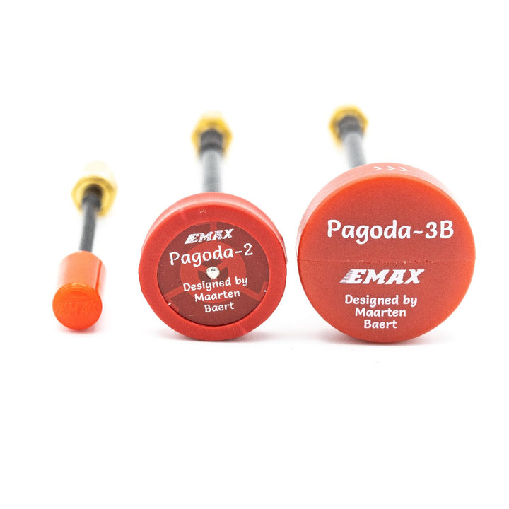 Antena EMAX Nano 5.8G - RHCP (roja) SMA de 50 mm