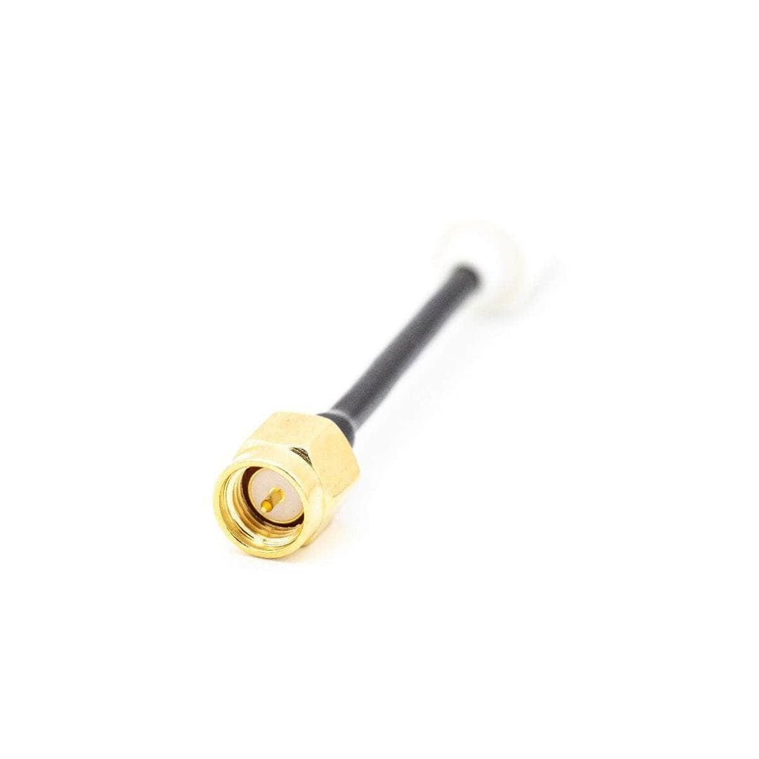 Antena SMA Emax Nano (50 mm) de 5,8 GHz, color blanco, LHCP