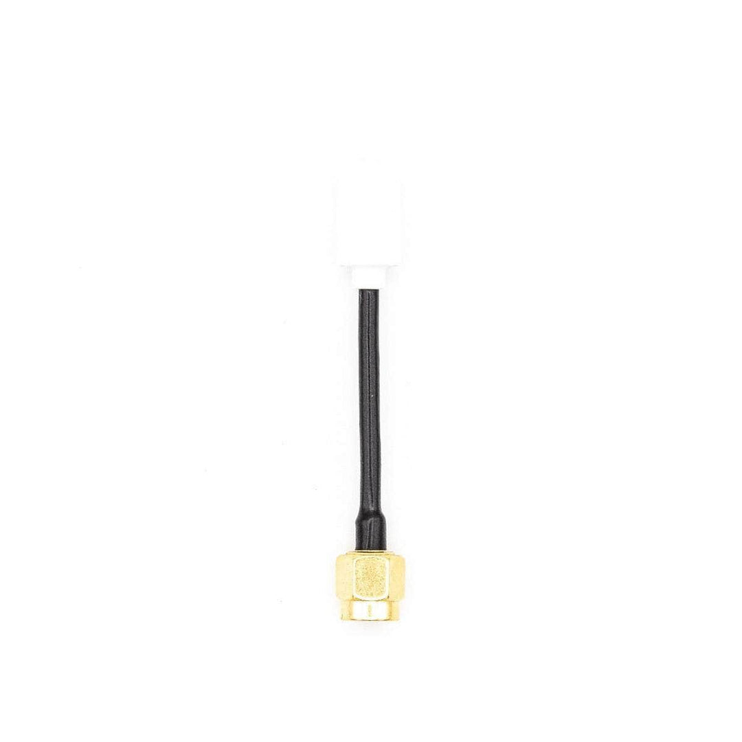 Antena SMA Emax Nano (50 mm) de 5,8 GHz, color blanco, LHCP