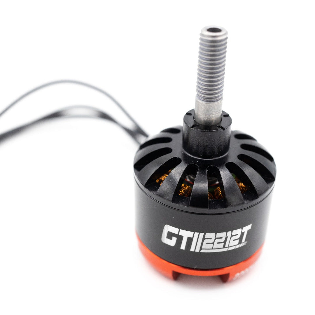 Motor sin escobillas GTII-2212T - 2450 kv - Eje roscado