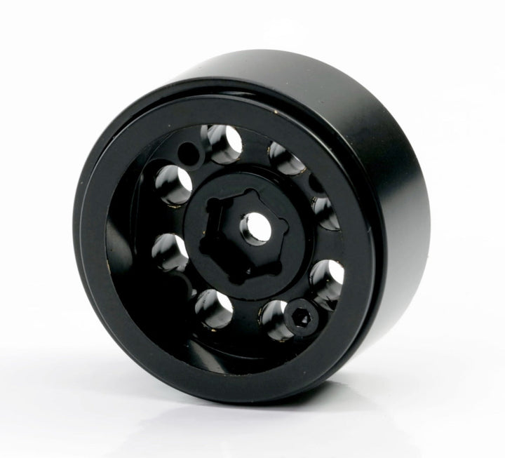 Powerhobby 1.0" Brass Beadlock Crawler Wheels 1/24 Axial SCX24 Jeep Bronco