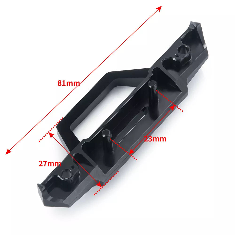 Powerhobby SCX24 Jeep Gladiator Bronco Front Aluminum Bumper