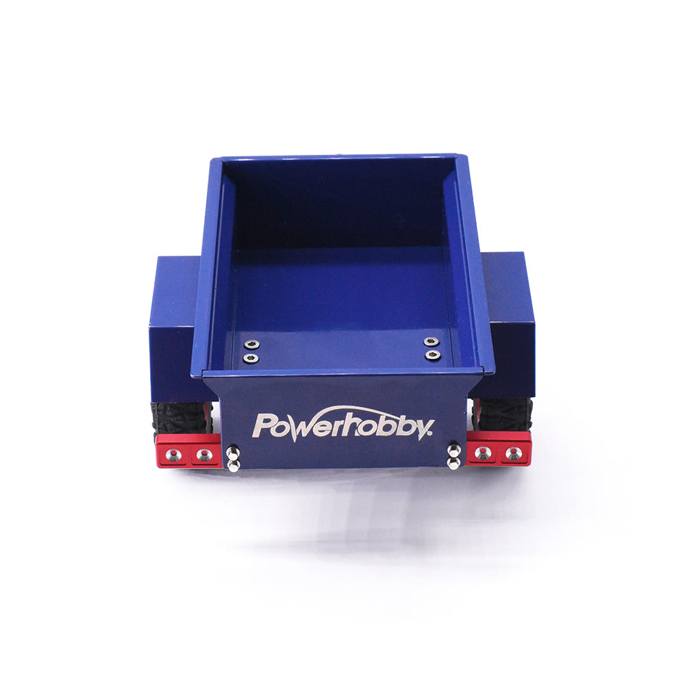 Powerhobby Aluminum Mini RC Crawler 1/24 Trailer BLUE Axial SCX24 / Enduro24