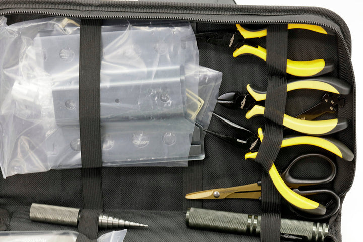 Powerhobby RC Tool Set Screwdriver Pliers Wrench, Body Reamer Stand