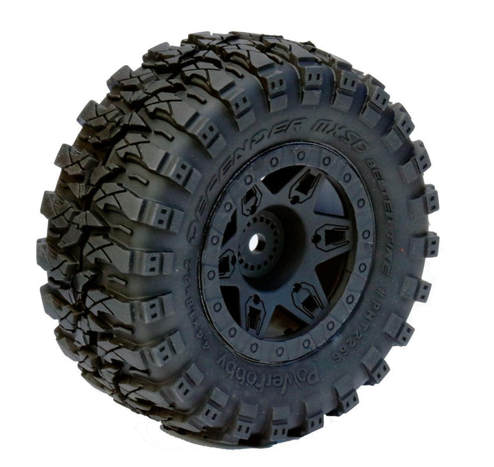 Powerhobby Defender 2.2 SCT Short Course Belted Tires Mounted Arrma SENTON 17MM