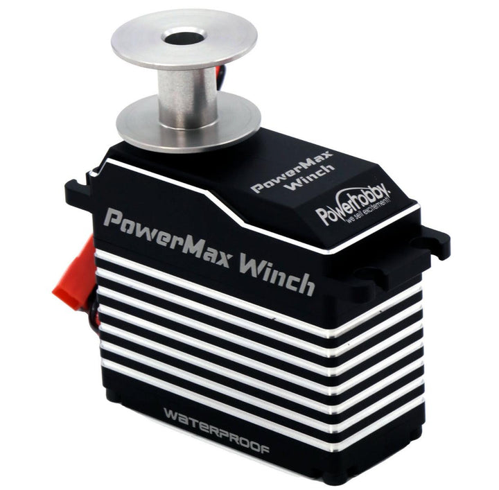 Powerhobby POWERMAX WINCH 1/5 High Torque / Speed 3S 4S Servo Axial SCX6