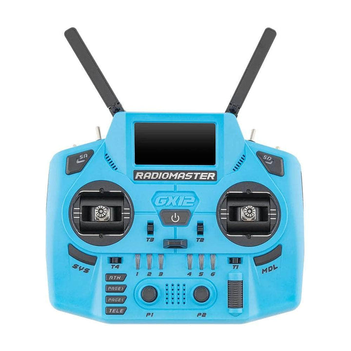 RadioMaster GX12 Dual-Band Crush Radio Controller - ELRS 2.4GHz M2 - Choose Color