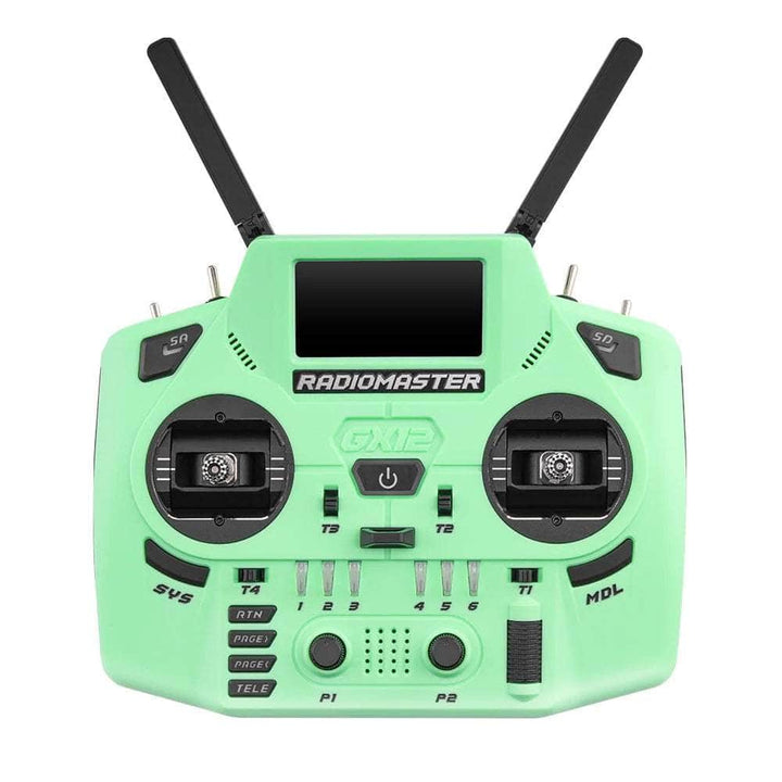 RadioMaster GX12 Dual-Band Crush Radio Controller - ELRS 2.4GHz M2 - Choose Color