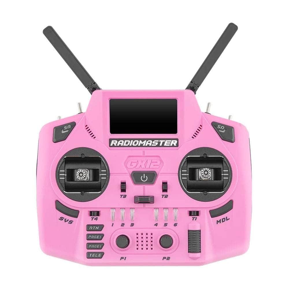 RadioMaster GX12 Dual-Band Crush Radio Controller - ELRS 2.4GHz M2 - Choose Color