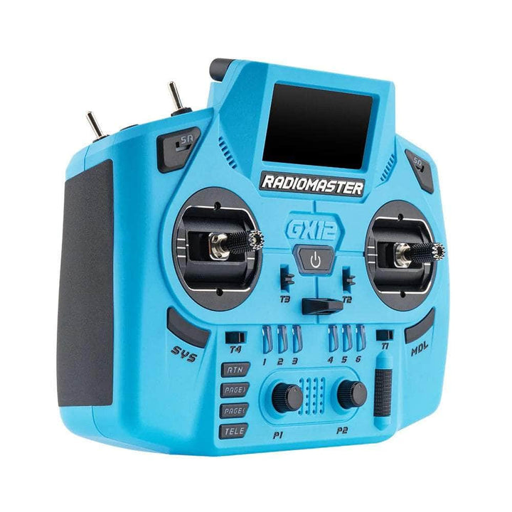 RadioMaster GX12 Dual-Band Crush Radio Controller - ELRS 2.4GHz M2 - Choose Color