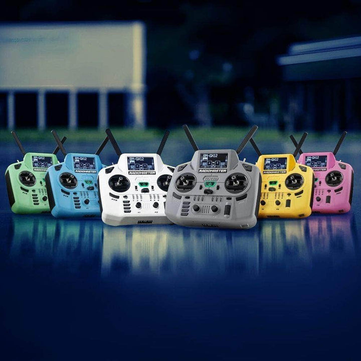 RadioMaster GX12 Dual-Band Crush Radio Controller - ELRS 2.4GHz M2 - Choose Color