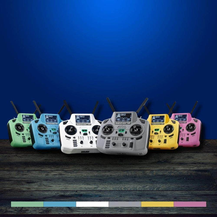 RadioMaster GX12 Dual-Band Crush Radio Controller - ELRS 2.4GHz M2 - Choose Color