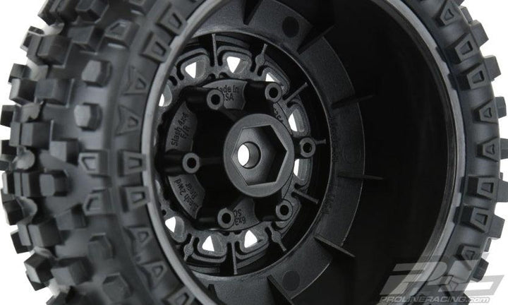 Pro-Line Badlands SC 2.2/3.0 Tires w/Raid Wheels (M2) Traxxas Slash 2wd / 4x4