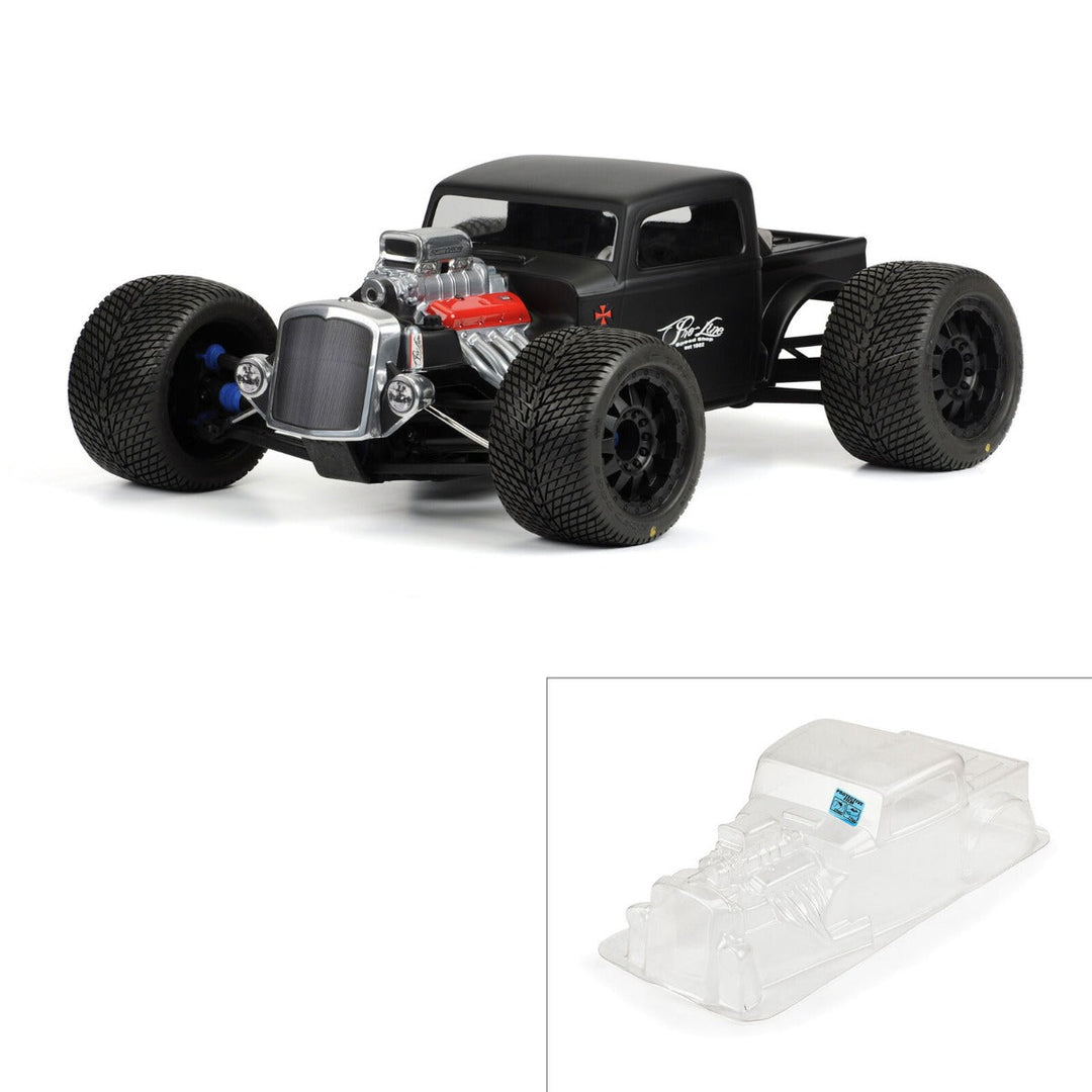 Pro-Line 3410-00 1/8 Rat Rod Clear Body Monster Truck