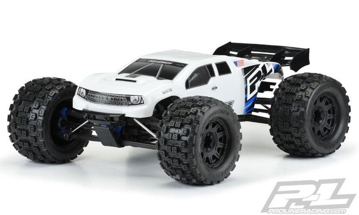 Pro-Line 3530-15 Pre-Cut Brute Bash Armor (White) Body For E-Revo 2.0