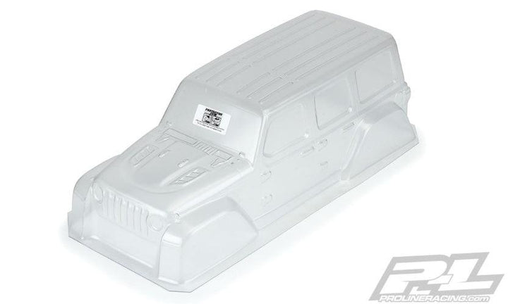 Pro-Line Jeep Wrangler JL Unlimited Rubicon Clear Body For Wheelbase Crawlers