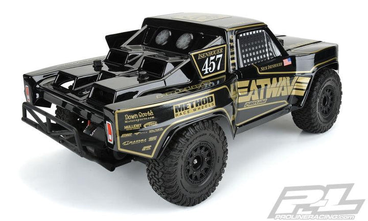 PRO-Line Pre-Cut 1967 Ford F-100 Race Truck Heatwave Tough-Color (Black) Body