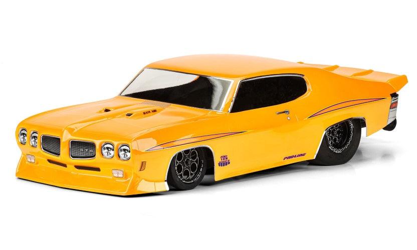 Pro-Line 3588-00 1/10 1970 Pontiac GTO Judge Clear Body Drag Car