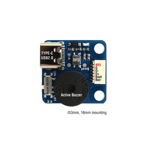 Replacement Flight Controller USB Adapter Board W/ Active Buzzer For Matek F405-WSE and F722-WPX at WREKD Co.