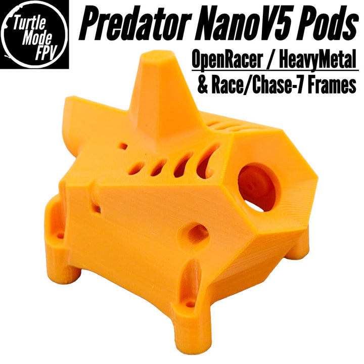 Foxeer Predator NanoV5 Pods for OpenRacer, HeavyMetal & Race/Chase-7 Frames - (Choose Options)