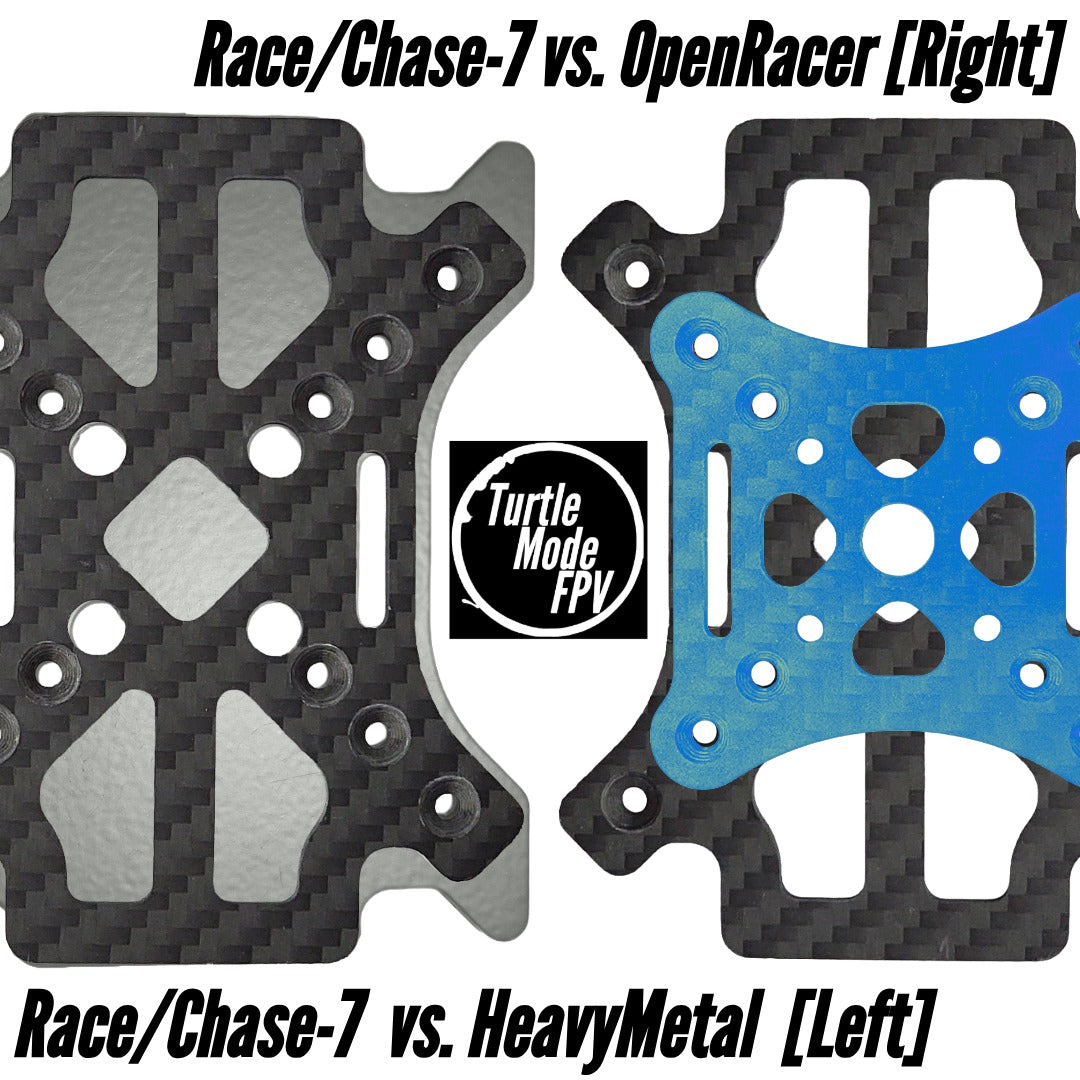 Race/Chase-7 - 3500mAh / Accessorized 7" High Endurance Frame, by TurtleModeFPV (Choose Options)