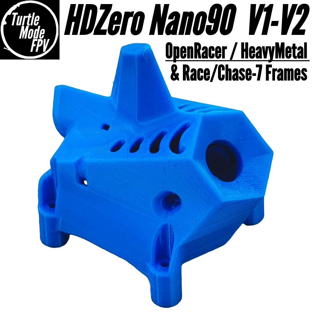 HDZero Nano90 Pods for OpenRacer, HeavyMetal & Race/Chase-7 Frames - (Choose Options)