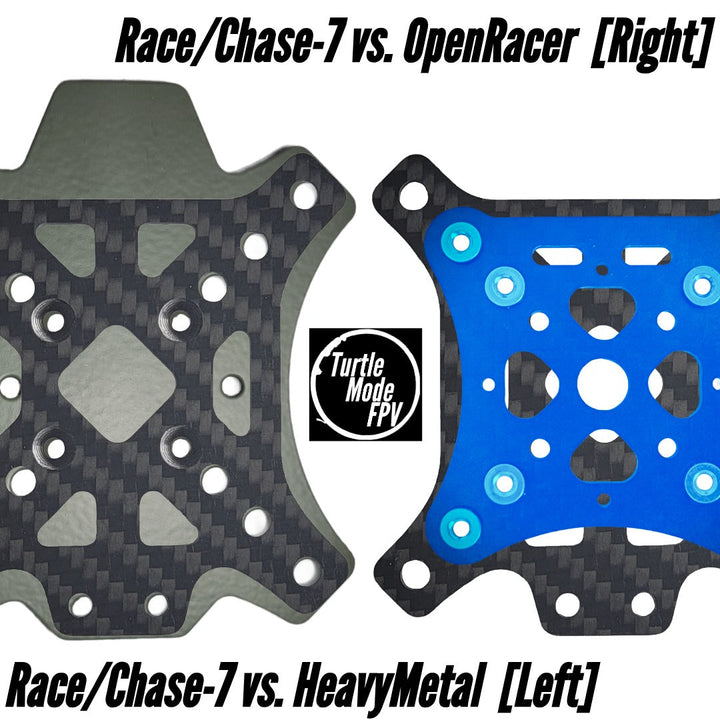 Race/Chase-7 - 2200mAh / Accessorized 7" High Endurance Frame, by TurtleModeFPV (Choose Options)