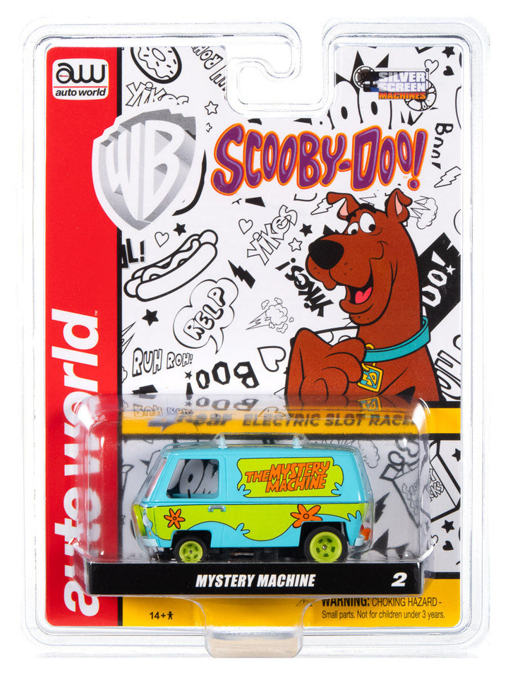 Auto World 4Gear Mystery Machine Scooby Doo AFX HO Slot Car SC358
