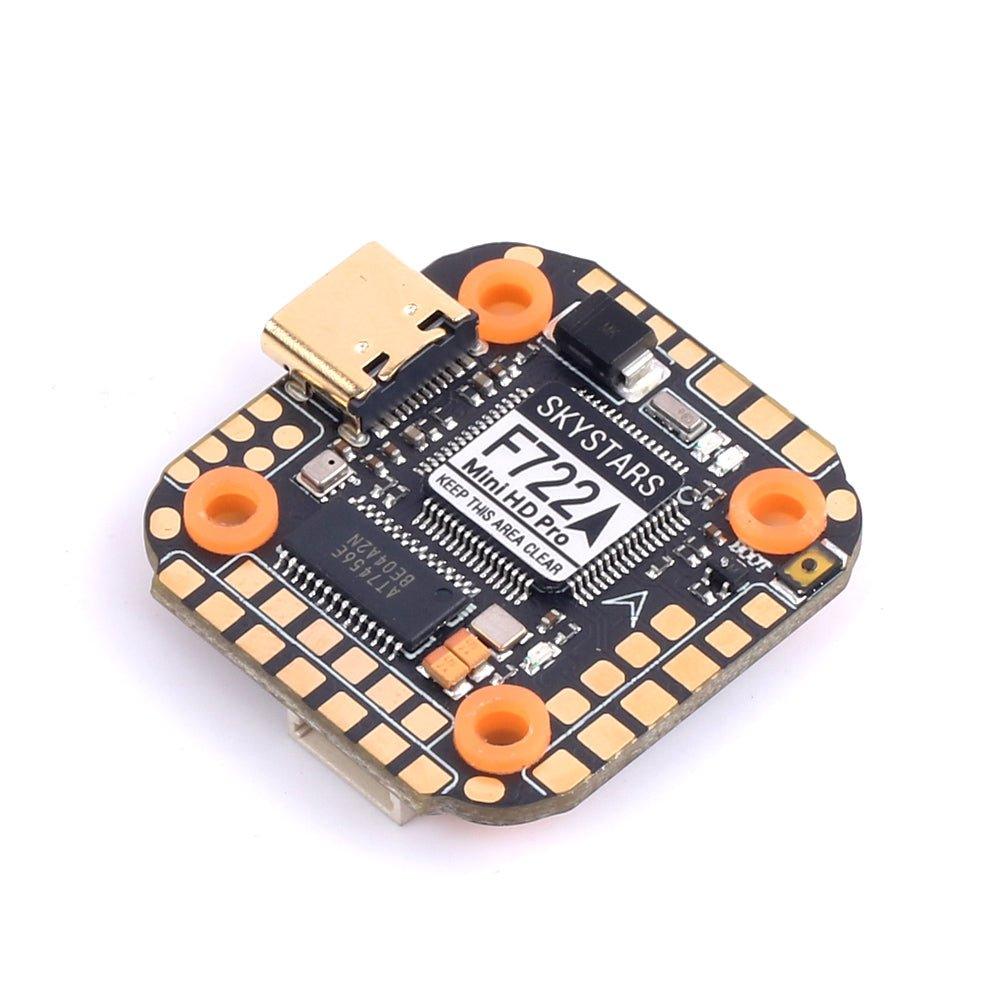 Skystars F722 Mini HD Pro FPV Drone Flight Controller - 20x20 at WREKD Co.