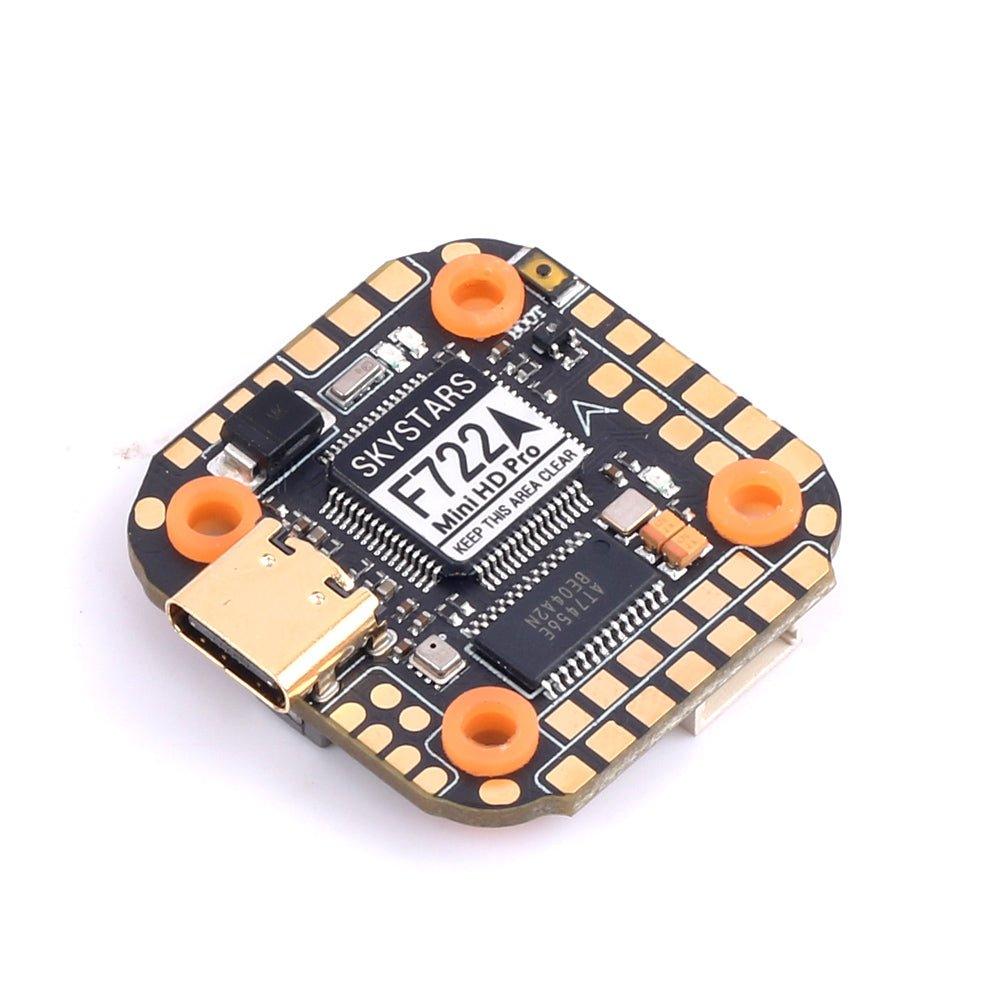 Skystars F722 Mini HD Pro FPV Drone Flight Controller - 20x20 at WREKD Co.