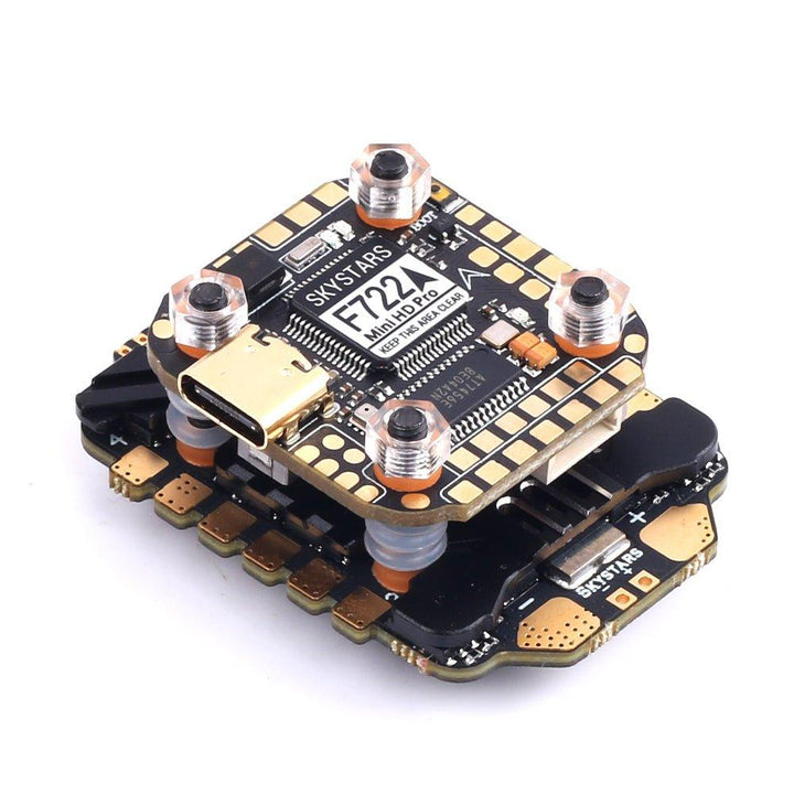 Skystars F722HD Stack Flight Controller & KM55 55A ESC - 20x20 at WREKD Co.