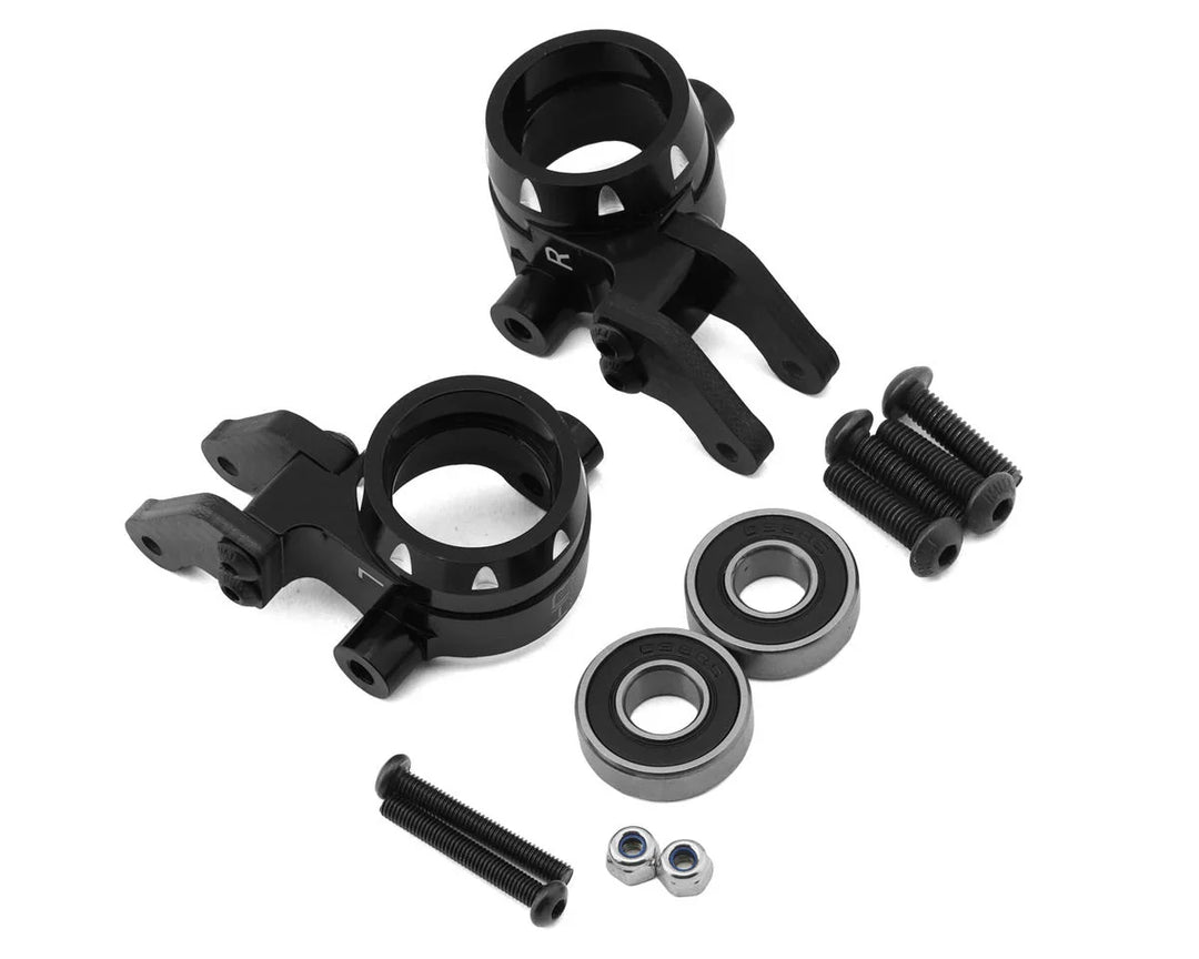 Hot Racing SLG21M01 Traxxas Sledge Aluminum Steering Blocks w/HD Bearings