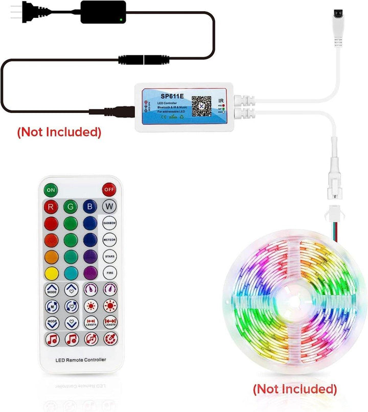 SP611E LED Bluetooth Music Controller at WREKD Co.