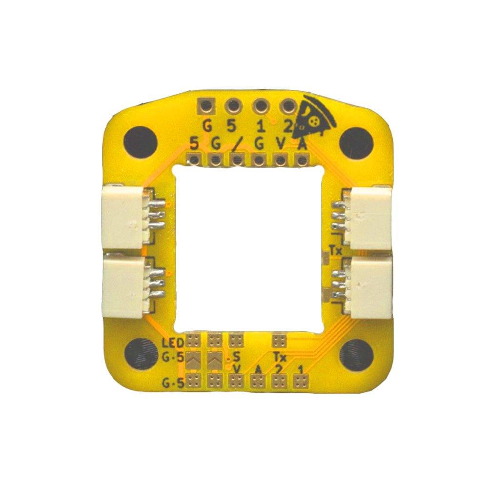 Speedy Pizza Drones mounting board for Team BlackSheep VTx / Rx + LED PDB at WREKD Co.