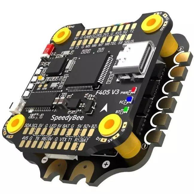 SpeedyBee F405 V3 Stack w/ 50A 3-6S 8 Bit 4in1 ESC - 30x30mm at WREKD Co.