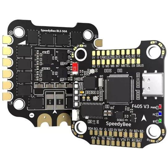 SpeedyBee F405 V3 Stack w/ 50A 3-6S 8 Bit 4in1 ESC - 30x30mm at WREKD Co.