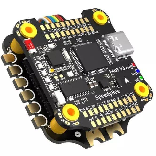 SpeedyBee F405 V3 Stack w/ 50A 3-6S 8 Bit 4in1 ESC - 30x30mm at WREKD Co.