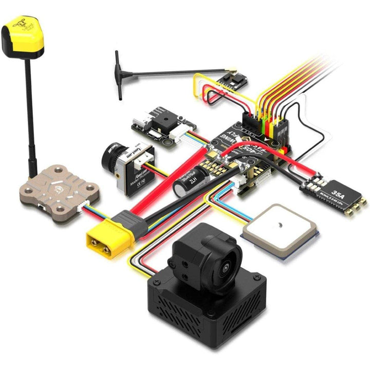 SpeedyBee F405 WING APP Mini 2-6S Fixed Wing Flight Controller at WREKD Co.