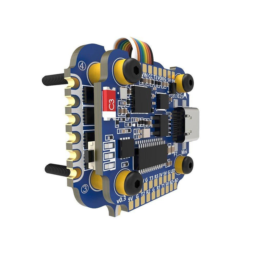 SpeedyBee F7 Mini Stack w/ 35A 3-6S 8-bit ESC - 20x20mm at WREKD Co.