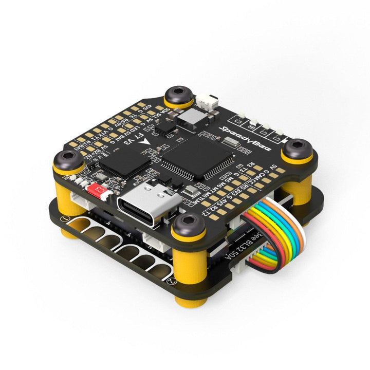 SpeedyBee F7 V3 Stack w/ 50A 3-6S BLHeli_32 128K 4in1 ESC - 30x30mm at WREKD Co.