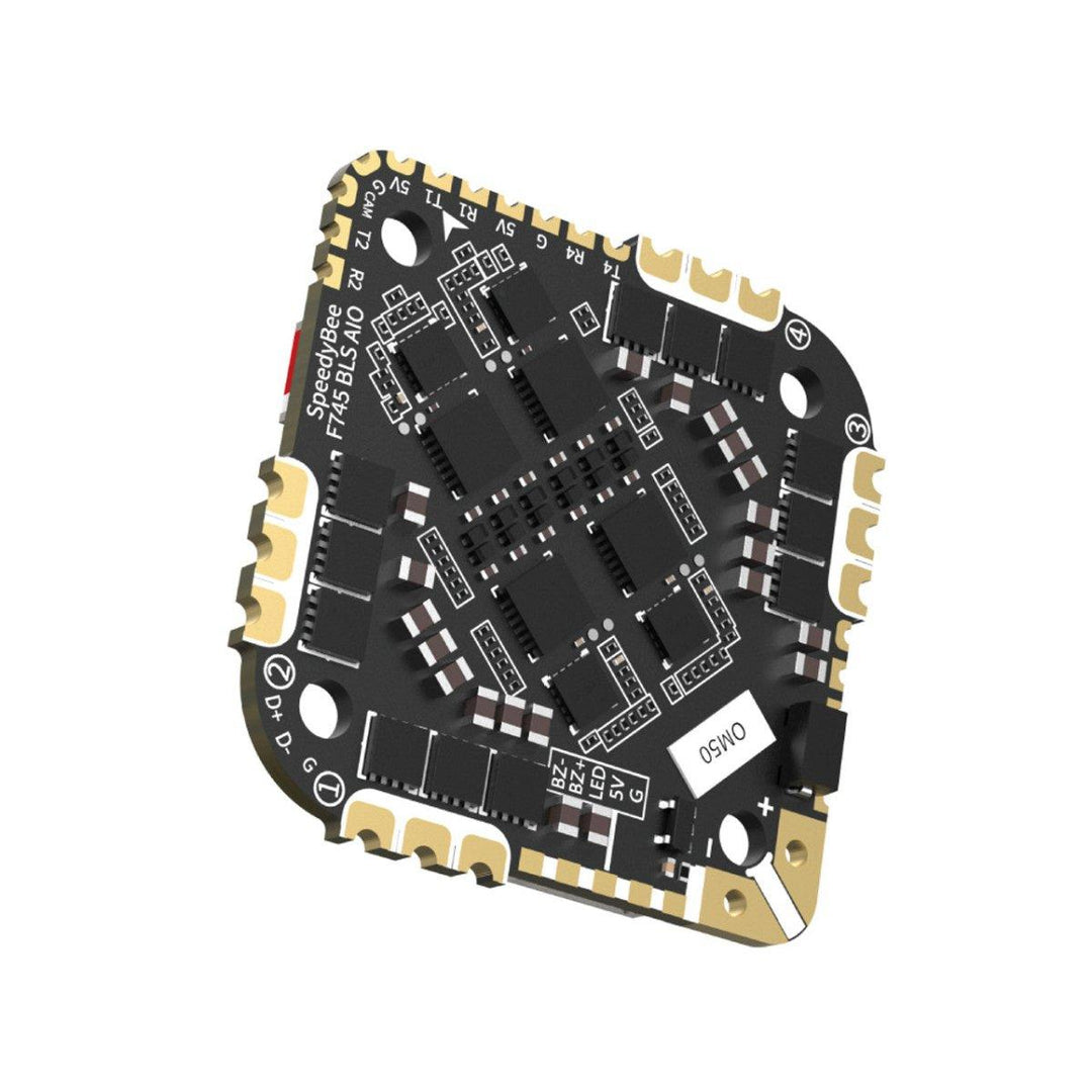 SpeedyBee F745 35A BLHeli_S 3-6S AIO Flight Controller/ESC - 25.5x25.5mm at WREKD Co.