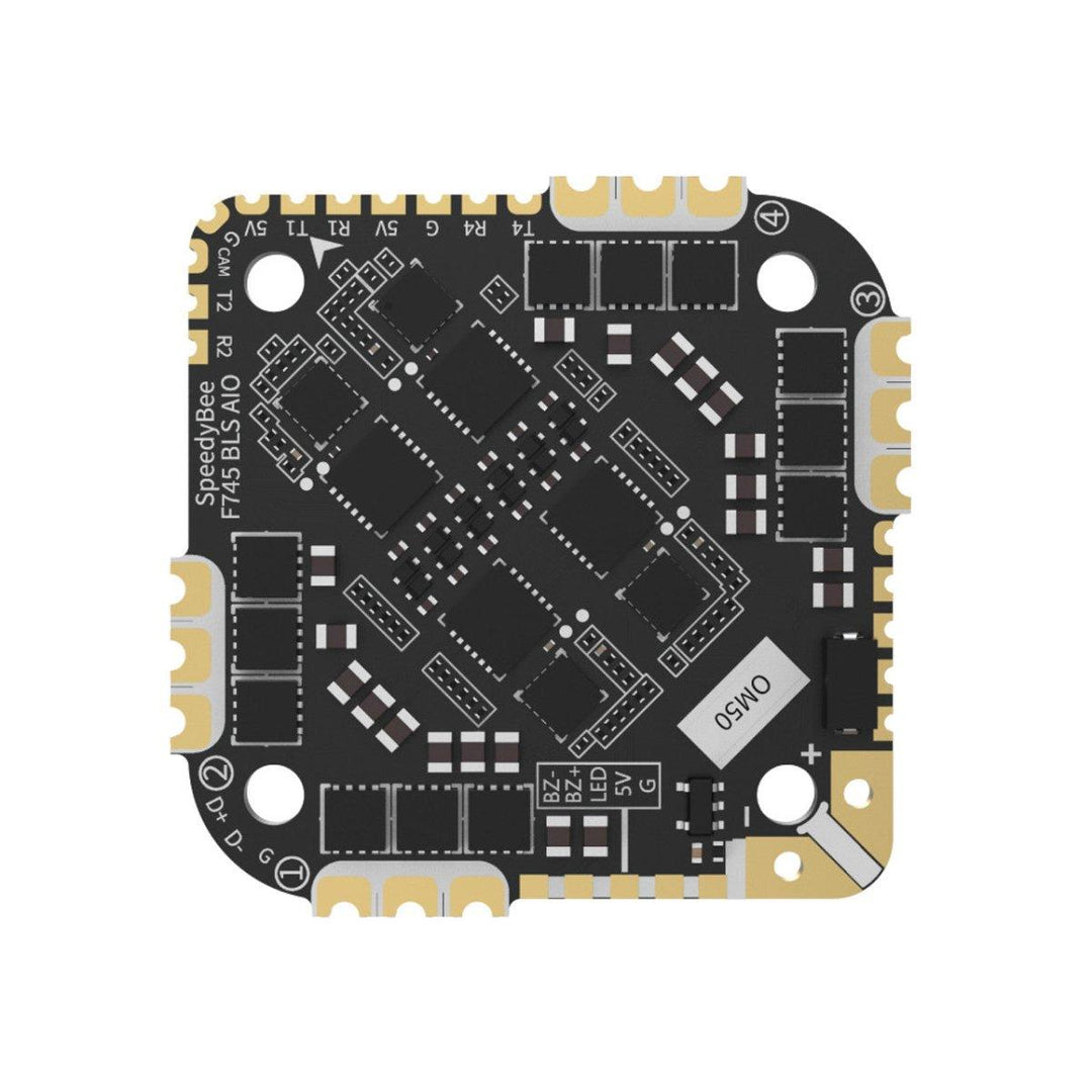 SpeedyBee F745 35A BLHeli_S 3-6S AIO Flight Controller/ESC - 25.5x25.5mm at WREKD Co.