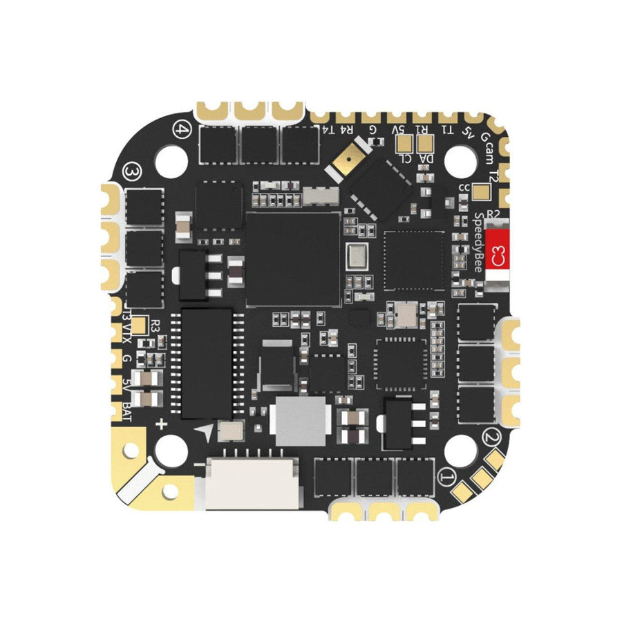 SpeedyBee F745 35A BLHeli_S 3-6S AIO Flight Controller/ESC - 25.5x25.5mm at WREKD Co.